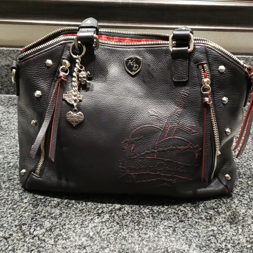 Harley Davidson Leather purse